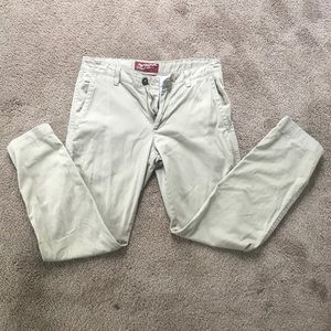 Men’s chinò khaki pants, 31x30, original straight